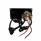 Vera Air Suspension Controller Dual Paddle Switch W  220psi Gauge - Va-gm01