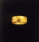 Walking Liberty Half Dollar Coin Ring  90  Silver  Sizes 9 To 14  18k Gold Plate