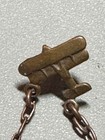          1930s Soviet Osoaviakhim Aviation   chemical Defense Badge W  Chain Ussr