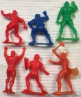 Marx 1967 Marvel Comics Rare Vintage Original Classic Nice Complete 6 Figure Set