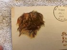 Pittsford  Ny Railway Post Office Postmark  1949  1 5 Cents Stamp Pekingese Dog