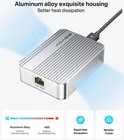 Acasis 10 Gigabit Ethernet Adapter Compatible With Thunderbolt 5 4 3
