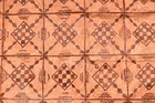Large Vintage Tapa Bark Cloth Panel  Tonga  Polynesian  Fiji 75  X 42  Runner