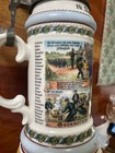 1903-08 German Imperial 19th Regiment Ornate Beer Stein    Mint 