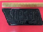 1949 Tennessee State  Shape License Plate    26-2982 Henry County Repainted