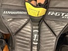Warrior Rgt2 Int Goalie Chest   Arm Protector Small-medium Black Ice Hockey