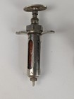 Vintage B-d Champion Veterinary Syringe No 507 10 With Tubing - B26