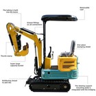 Free Shipping Mini Excavator Hydraulic Garden Crawler Digger 13 5hp  attachment