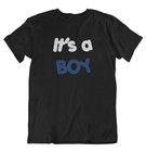 Mens It s A Boy Shirt Gender Reveal Baby Shower Gift Announcement Tee For Dad