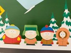 South Park     in The Snow    Rare  1999 Mini Poster