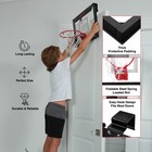 Espn Over The Door Basketball Hoop  Includes 2 Mini Basketballs And Pump