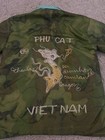 Vintage 69-70 Vietnam Souvenir Tour Childs Size Jacket Phu Cat Camo Handmade