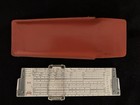 K e Keuffel   Esser Deci Lon 5  68-1130 Slide Rule W  Leather Case 26 Scales Usa
