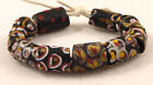 10 Old Venetian Glass Fancy Polychrome Eye Lampwork African Trade Beads
