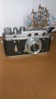 Zorki-2c Vintage Soviet 35mm Rangefinder Camera Industar-50 Lens Ltm M39 Used