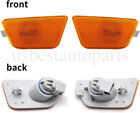 For Chevy Cruze 2011-2015 Front Bumper Reflector Side Marker Light Assembly Pair