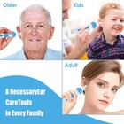 New Electric Cordless Vacuum Ear Cleaner Wax Remover Safety Painless Cleaning