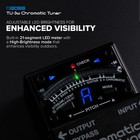 Boss Tu-3w Waza Craft Chromatic Tuner - Genuine Guitar Bass 21 Segment Led