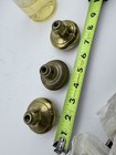 Antique Brass Door Knobs Lot Of 3 Vintage Architectural Hardware