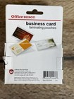 5 Mil Credit Card Laminating Pouches 3 3 4 X 2 9 16  Open Box 20 Pouches In Box