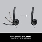 Logitech H390 Usb Computer Headset -   new  