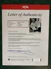 Joe Dimaggio Signed Photo Psa Dna With Letter Of Authenticity Hof Yankees  pl 