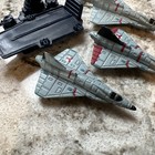 Mega Force Triax Fighter Bombers With Catapult Deck  kenner 1989 