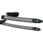 Lm Products Studded Leather Guitar Strap Black 2 In 