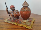 Antique Georg Heyde Metal Ware Incense Burner