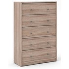 Tvilum Portalnd 5 Drawer Chest In Truffle