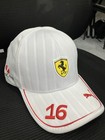 Baseball Hats White Puma Scuderia Ferrari Charles Leclerc Monza Cap