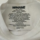 Wham  Music Long Sleeve Graphic Shirt White Size M 100  Cotton