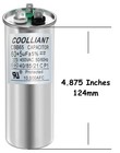 Hvac 60 5 uf mfd  Dual Run start Capacitor For A c Fan Motor And Compressor Unit