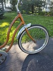 1965 Schwinn Sting-ray Slik Chik Original Survivor Coppertone Tufted Yellow Oval