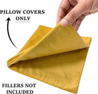 Rely  Pack Of 2 Throw Pillow Covers 18x18 Inch Velvet Soft Cozy Solid Decoration