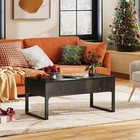 Lift Top Coffee Table With Storage  40 9  Coffee Table With Lifting Top   Slidin