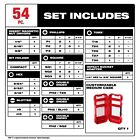 Milwaukee Tool 48-32-4010 54 Pc  Shockwave Impact Duty Driver Bit Set