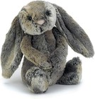 Jellycat Bashful Woodland Bunny Stuffed Animal  Medium 12 Inches- Rabbit   Bunny