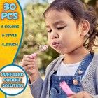 Bubble Favors 30 Pack Mini Bubbles With Gift Box Pastel Wand Sticks Party Bulk