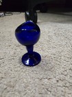 Antique John Bull Cobalt Blue Glass Eye Wash Cup - 2 5 Inches