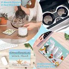 128 Pcs Sublimation Blanks Products  Sublimation Starter Kit With Instruction M