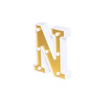 6  Tall Gold N Led Lighted Marquee Letters Sign Party Wedding Events Decorations