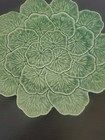 Bordallo Pinheiro Geranium Charger Plate Green Leaf 13  Portugal