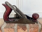 Vintage Made In Usa Wood Smoothing Hand Plane 9 25    Flat Bottom