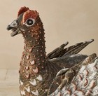 John Derian Target 2025 Fall Shaped Beaded Grouse 16 x8  Pillow Nwt