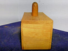 Vintage Wooden Butter Mold Press Primitive Farmhouse Kitchen Decor
