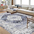 8x10 Living Room Rug Oriental Distressed Large Area Rug Stain Resistant Non S   