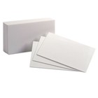 Oxford Unruled Index Cards 3 X 5 White 100 pack 30