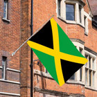Jamaica Jamaican Caribbean National Large 5 X 3ft Fans Supporters Flag Eyelets