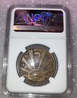 1920-1930s  Bronze Swami  Good Luck Medal All Seeing Eye Graded Ngc Au Details